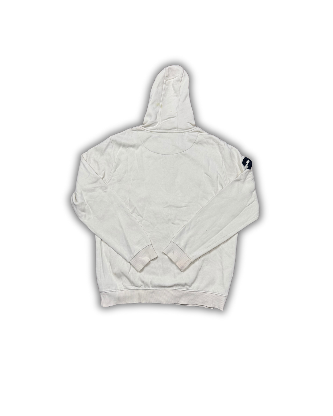 U.S. Polo Assn. White Zip-Up Hoodie