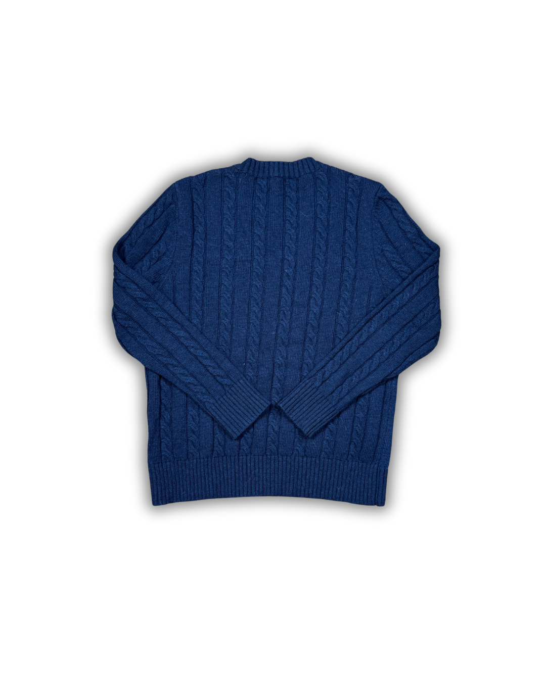 Ralph Lauren Navy Cable Knit Sweater
