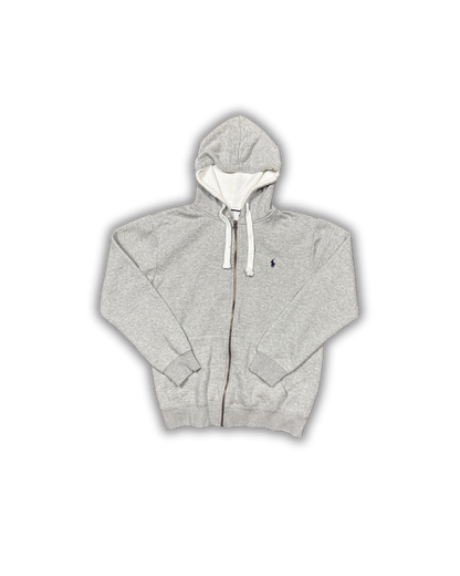 Ralph Lauren Grey Zip Hoodie