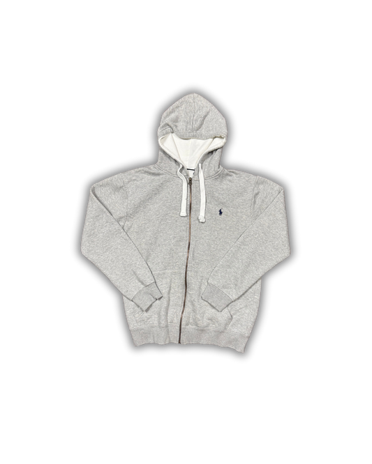 Ralph Lauren Grey Zip Hoodie