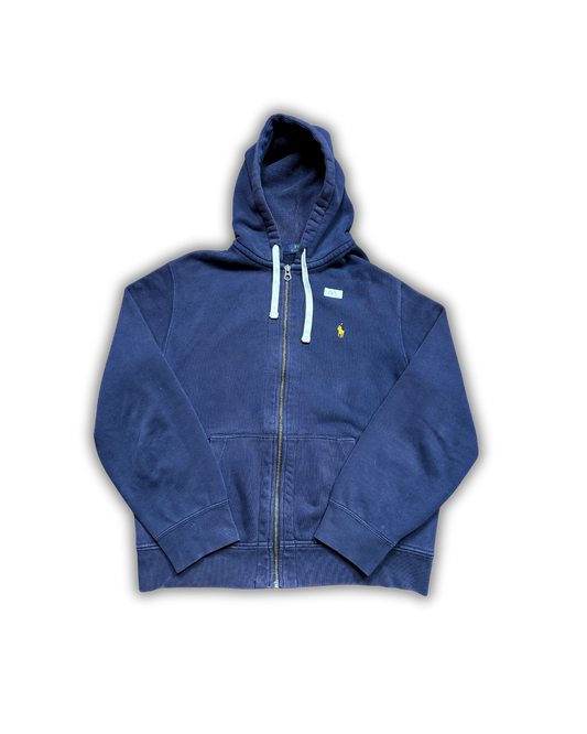 Navy Ralph Lauren Zip-Up Hoodie