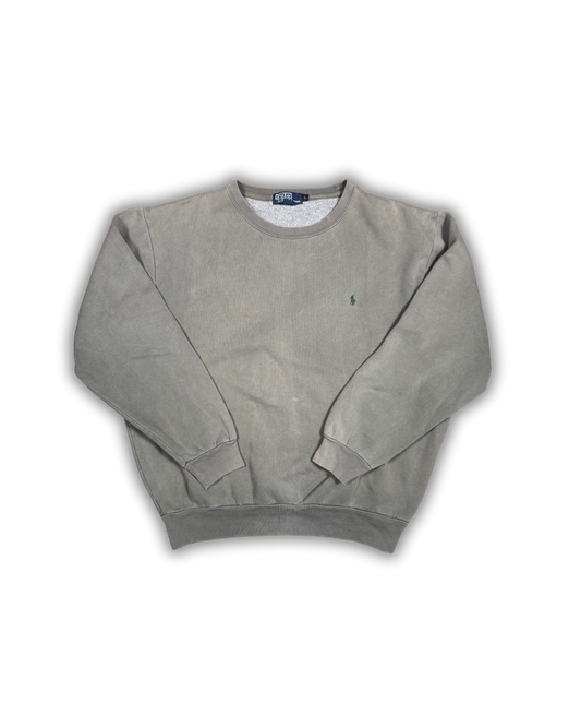 Ralph Lauren Faded Olive Crewneck Sweatshirt