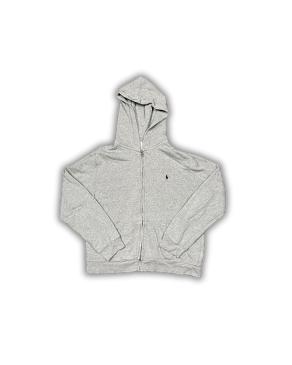 Ralph Lauren Grey Zip Hoodie