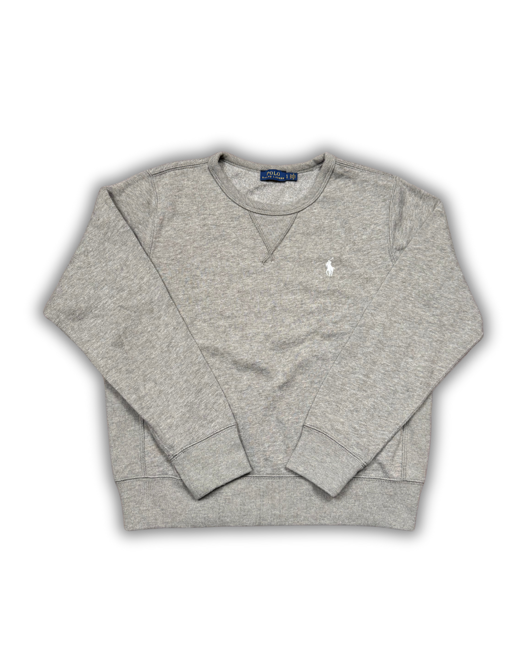 Polo Ralph Lauren Classic Crewneck Sweatshirt – Heather Grey