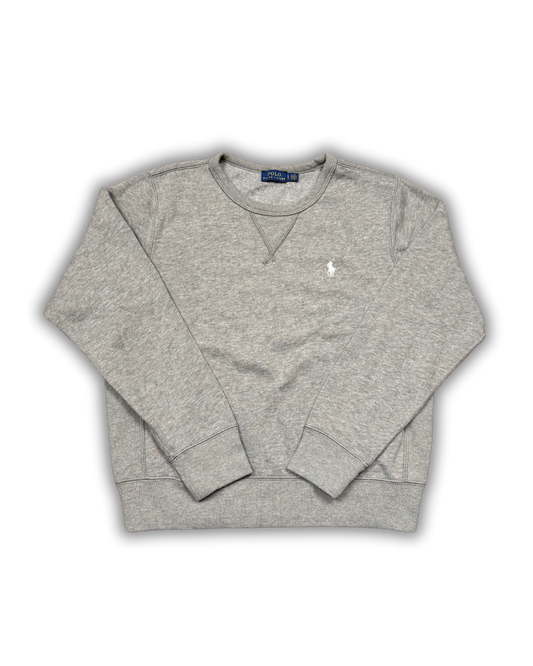 Polo Ralph Lauren Classic Crewneck Sweatshirt – Heather Grey
