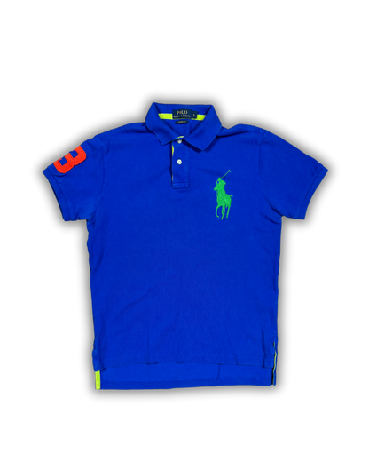 Vintage Polo Ralph Lauren Big Pony Polo Shirt – Royal Blue
