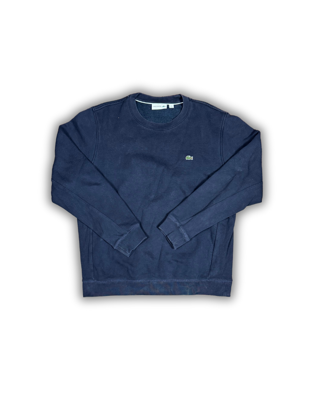 Lacoste Navy Crewneck Sweatshirt