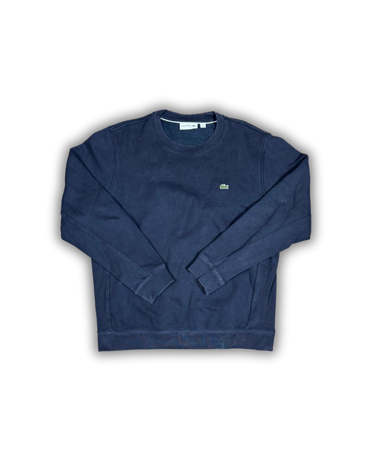 Lacoste Navy Crewneck Sweatshirt