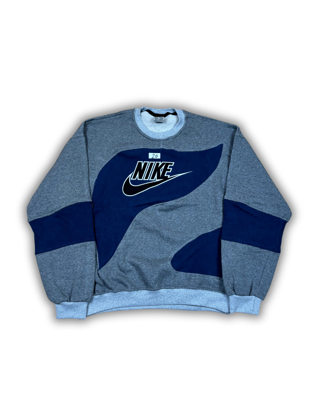 Vintage Nike Crewneck Sweatshirt – Grey & Navy