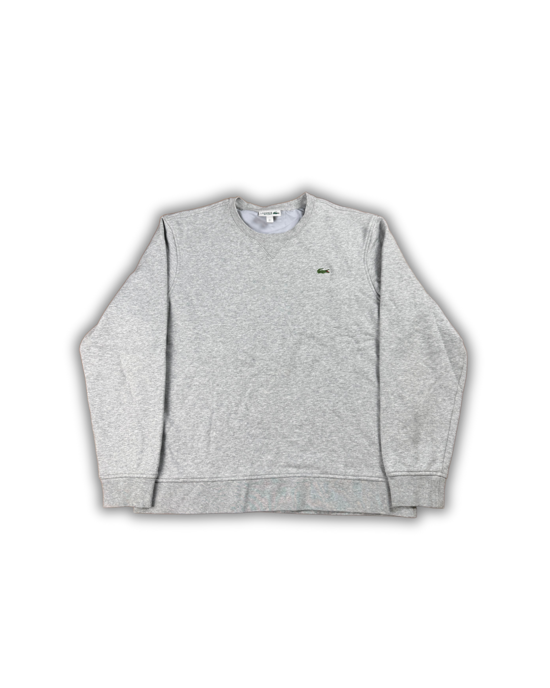 Lacoste Essential Grey Crewneck Sweatshirt