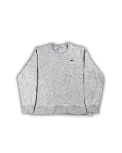 Lacoste Essential Grey Crewneck Sweatshirt