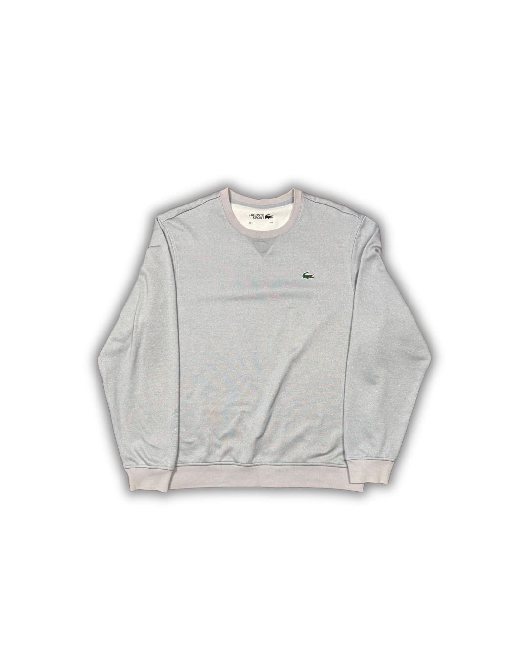 Lacoste Light Grey Crewneck Sweatshirt