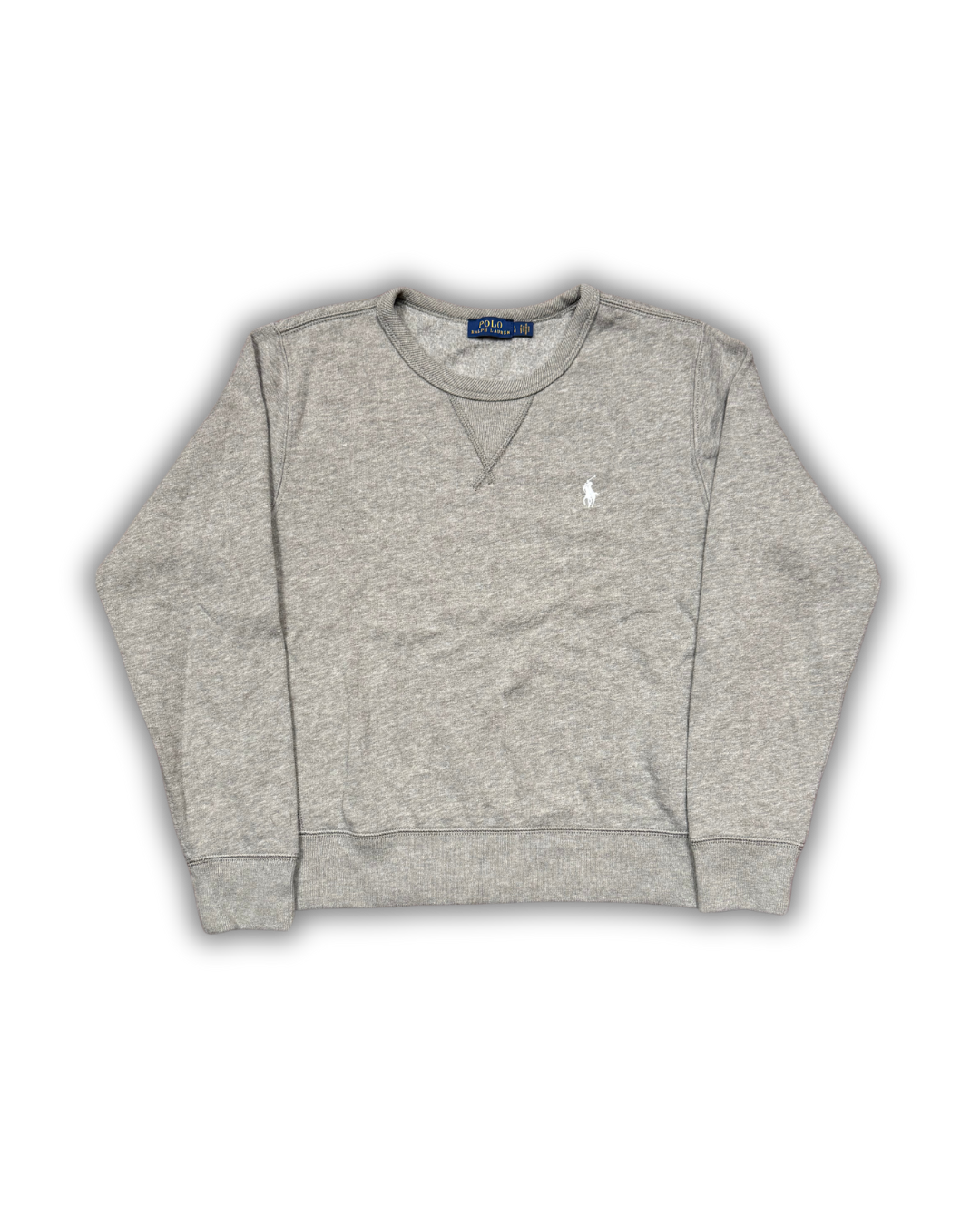 Polo Ralph Lauren Classic Crewneck Sweatshirt – Heather Grey
