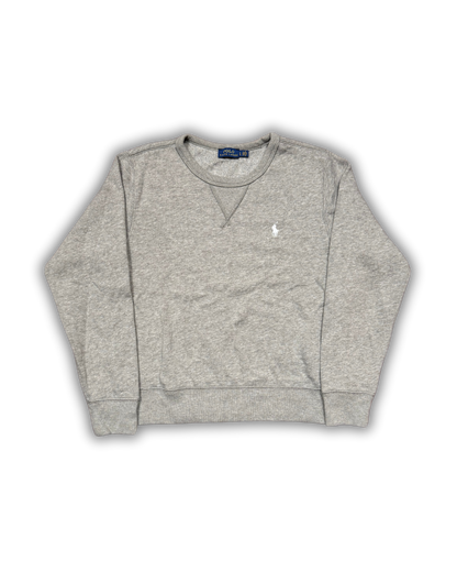 Polo Ralph Lauren Classic Crewneck Sweatshirt – Heather Grey