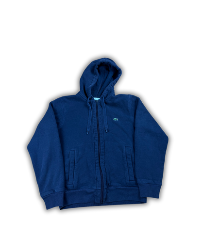 Lacoste Deep Blue Zip-Up Hoodie
