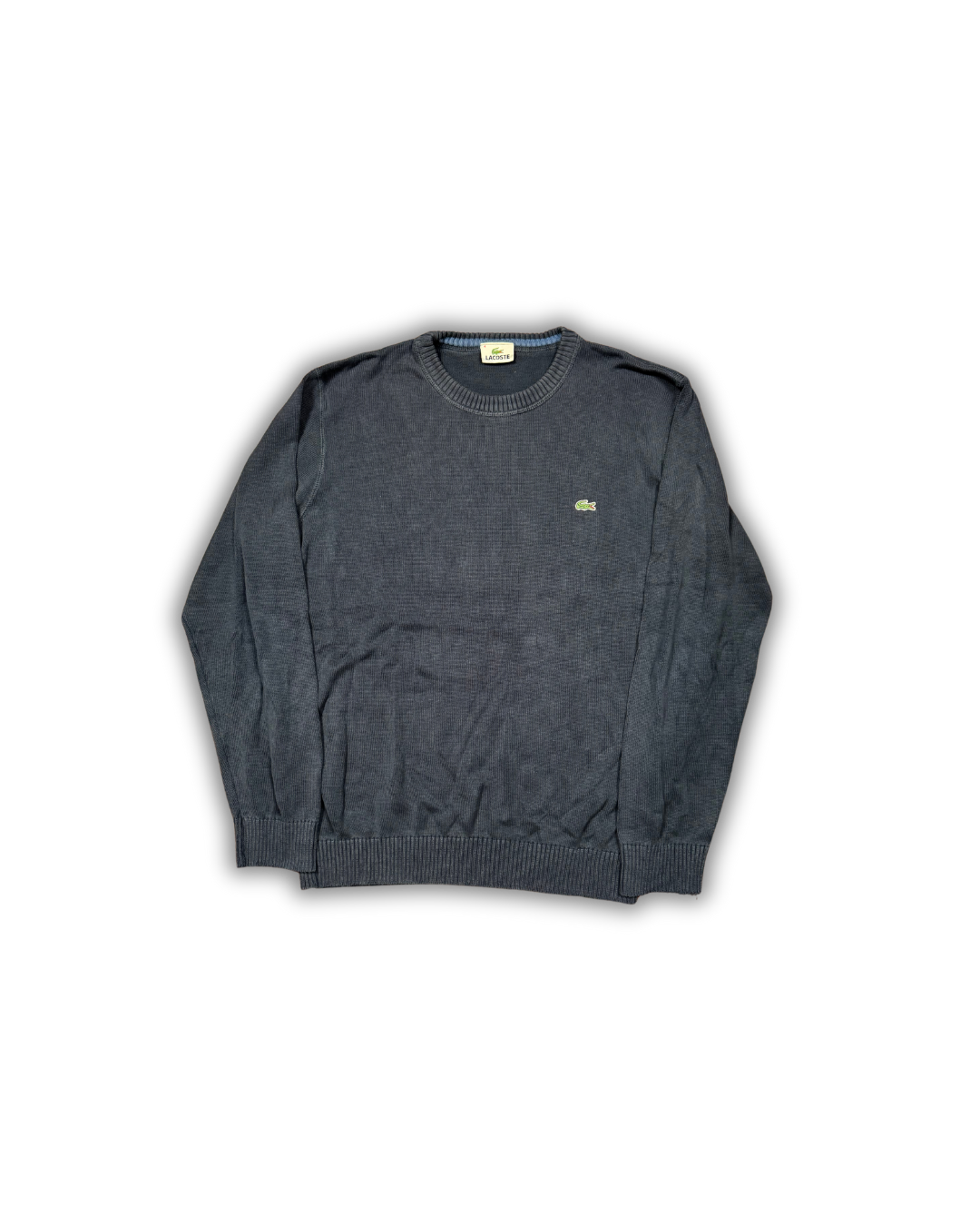 Lacoste Charcoal Knit Sweater