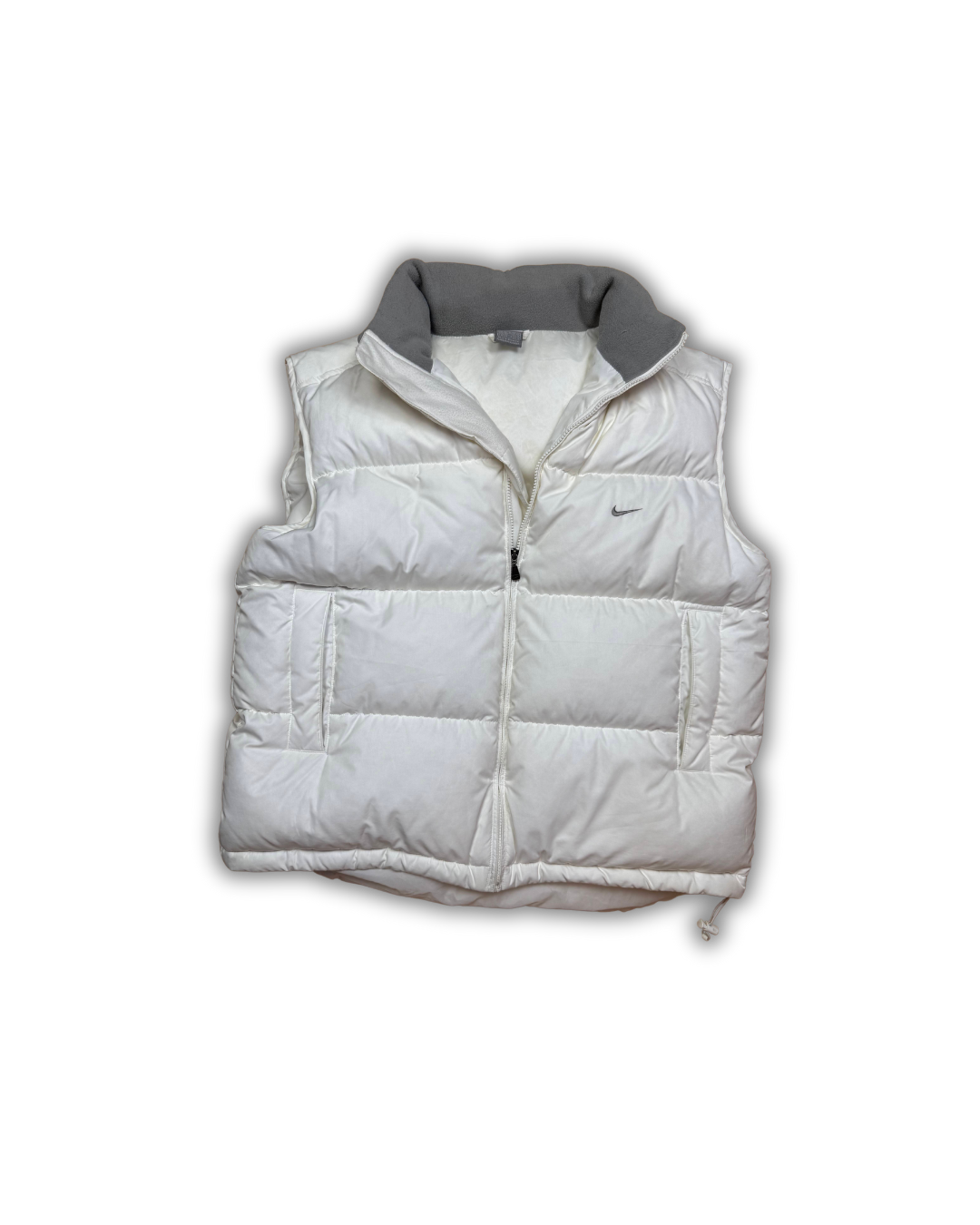Nike Puffer Vest – Sleek White