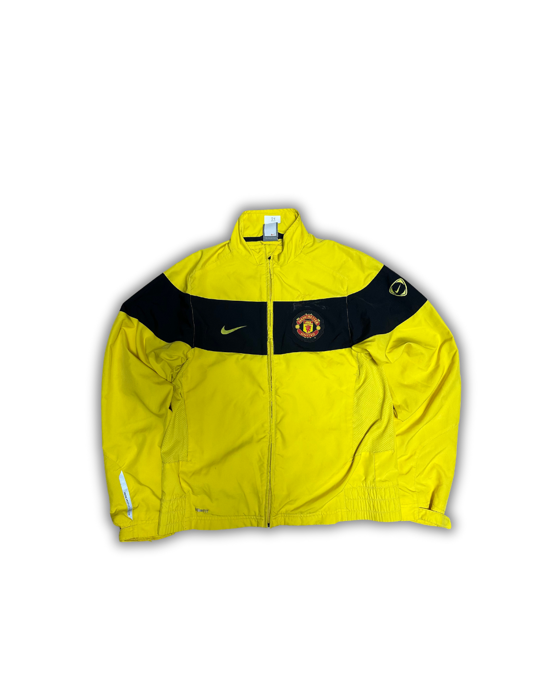 Manchester United Nike Training Tracksuit – Yellow & Black