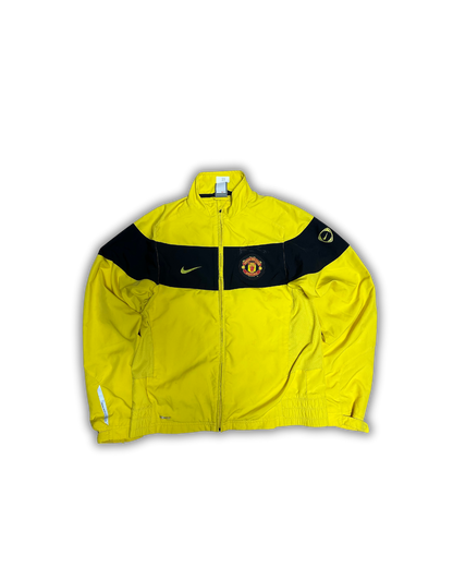 Manchester United Nike Training Tracksuit – Yellow & Black