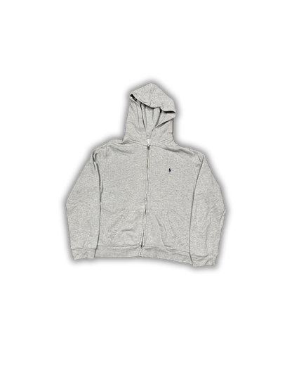 Ralph Lauren Grey Zip Hoodie
