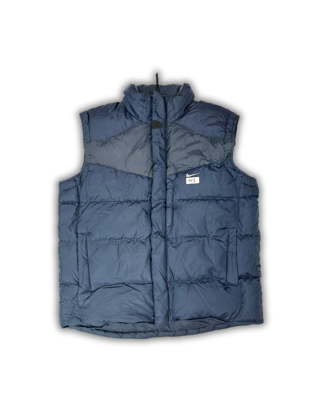 Classic Navy Puffer Vest – Timeless Warmth
