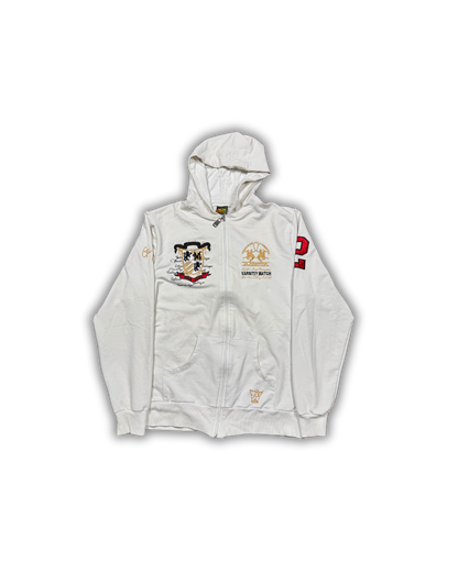 La Martina White Varsity Hoodie