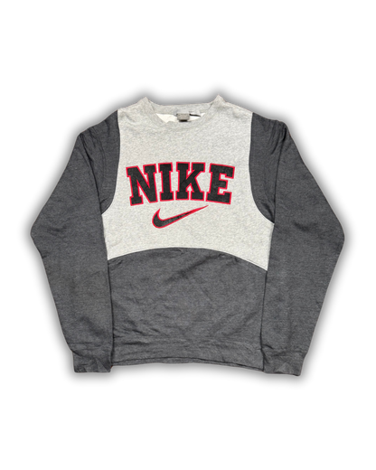 Vintage Nike Two-Tone Crewneck Sweatshirt – Gray & White