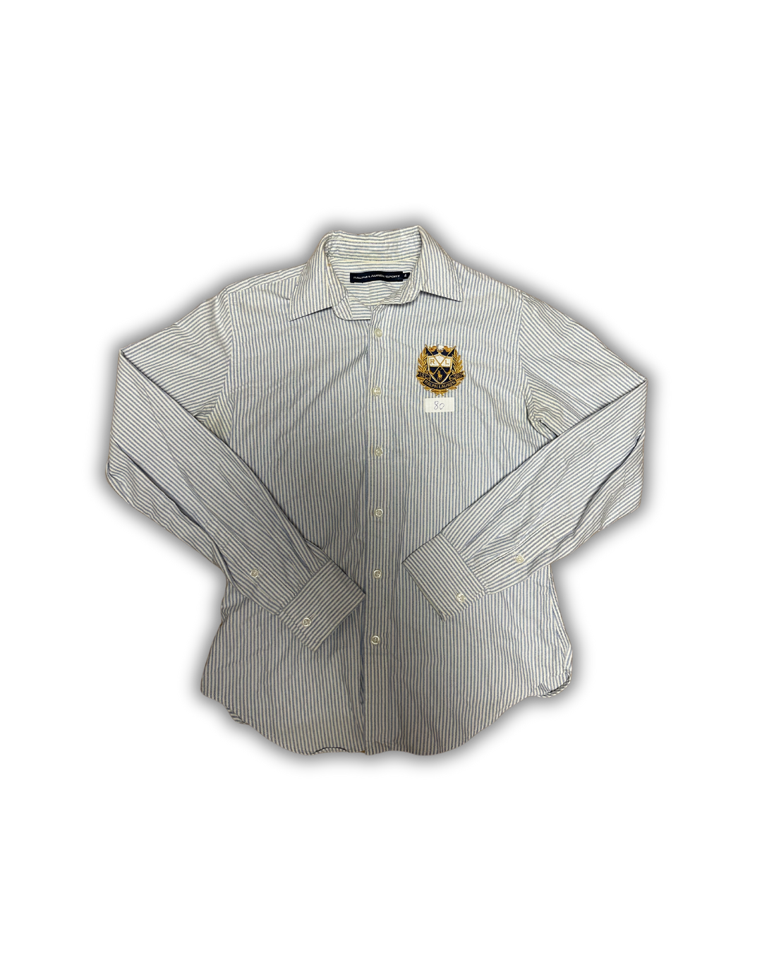 Ralph Lauren Striped Crest Shirt – Classic Fit