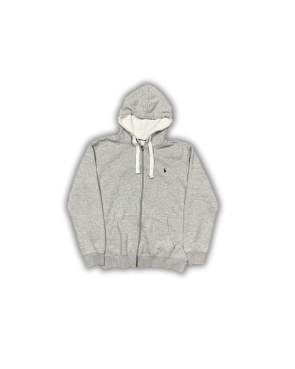Ralph Lauren Grey Zip Hoodie
