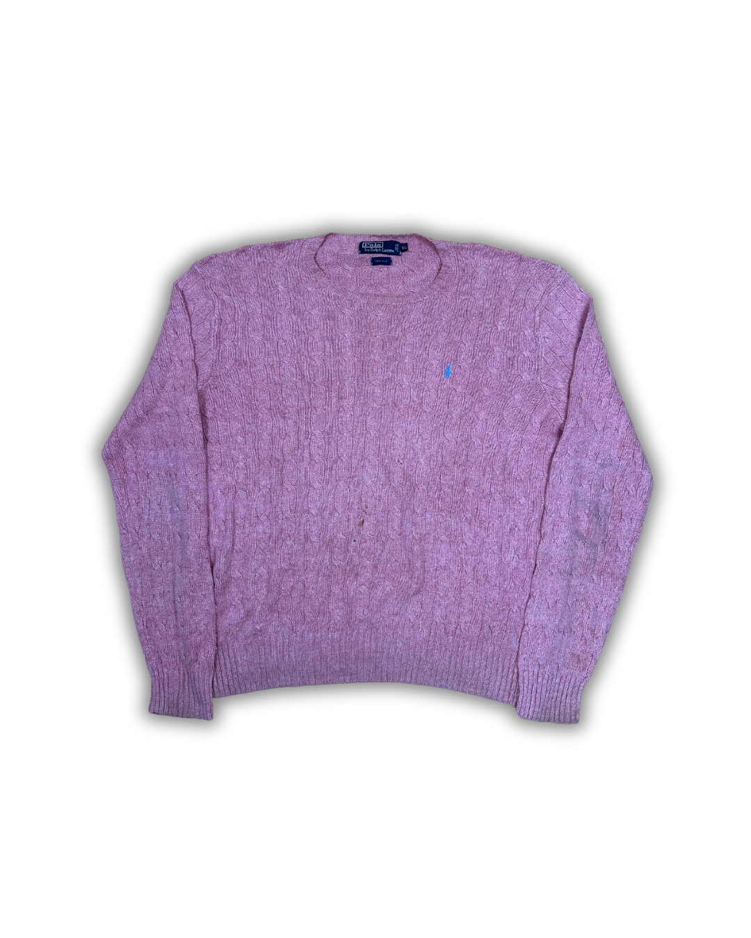 Ralph Lauren Cable Knit Sweater – Heather Pink