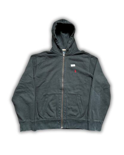 Vintage Polo Ralph Lauren Full-Zip Hoodie – Black
