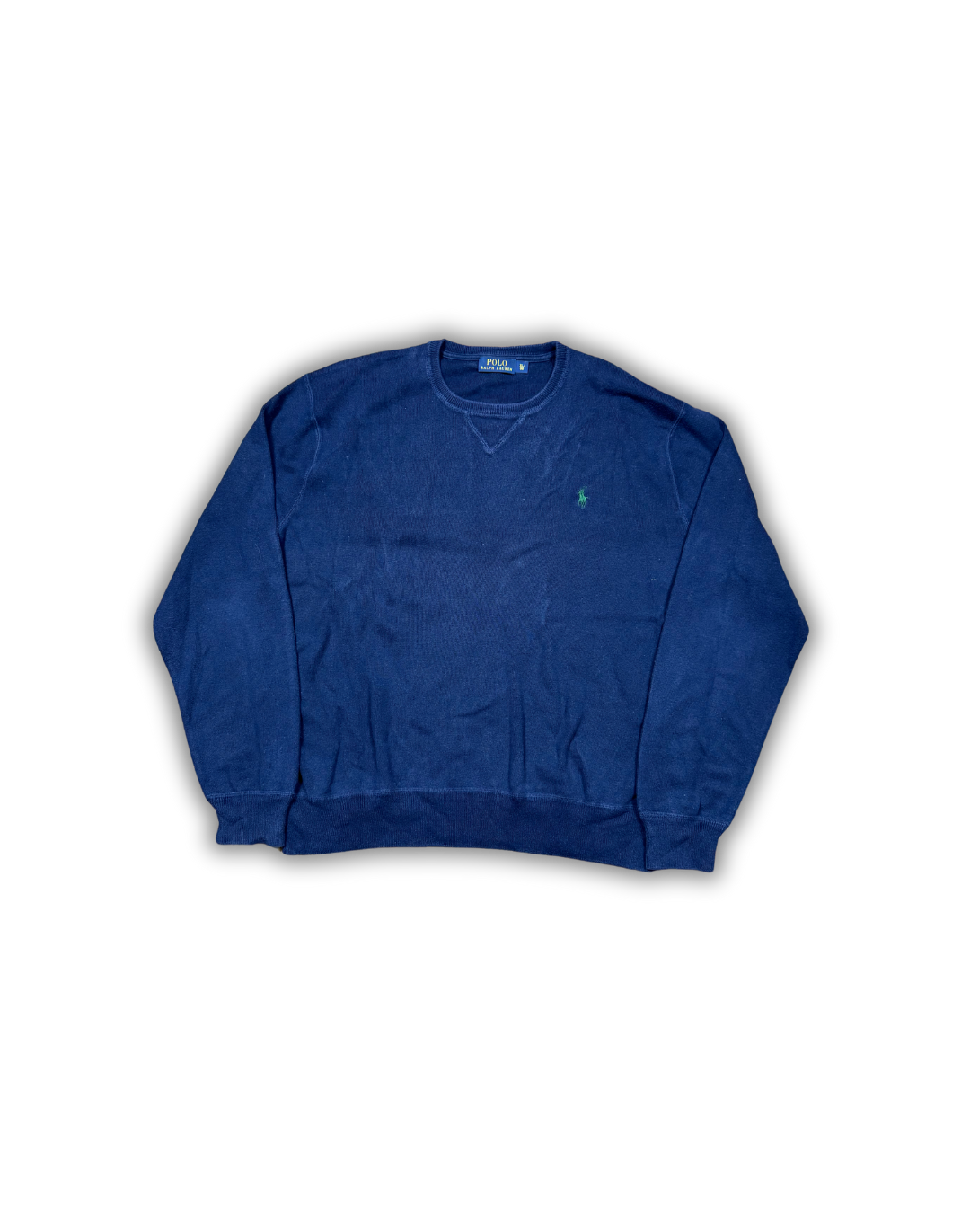 Ralph Lauren Navy Cotton Sweater