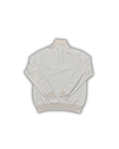 Ralph Lauren Cream 1/4 Zip Sweater