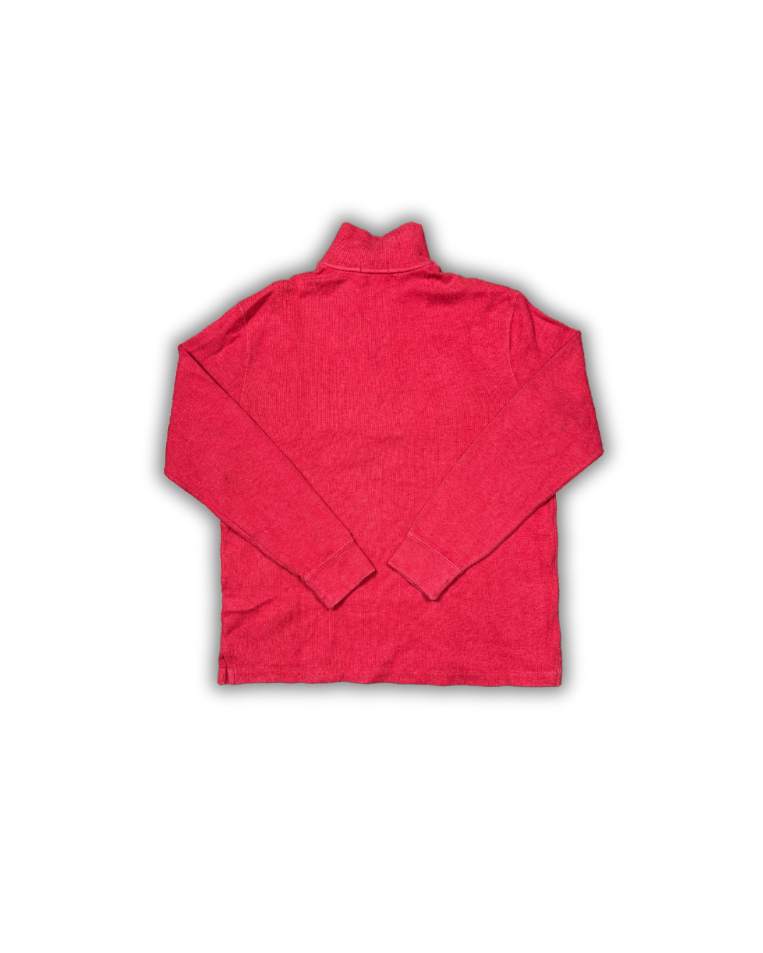 Ralph Lauren Red 1/4 Zip Sweater