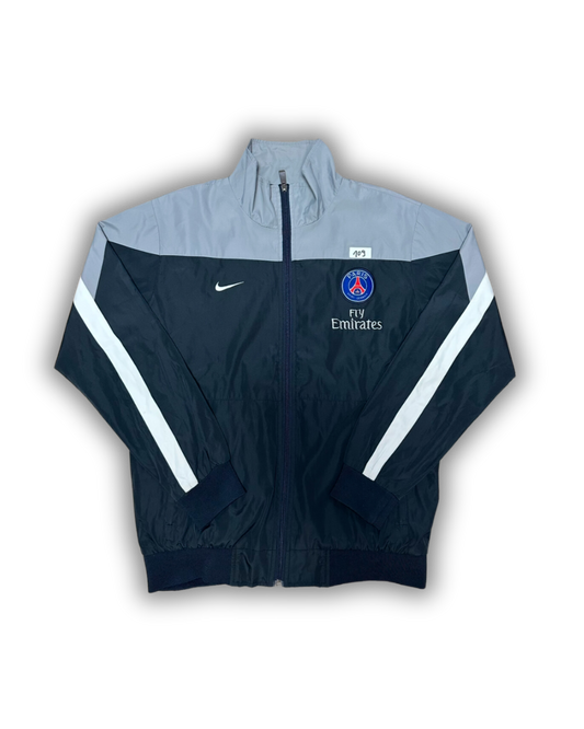 Nike PSG Fly Emirates Windbreaker Jacket – Navy & Grey