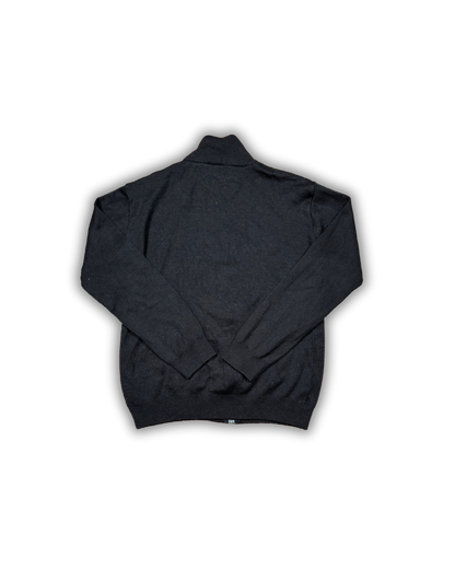Lacoste Black Full-Zip Sweater