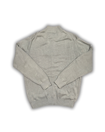 Lacoste x Evian Masters Full-Zip Sweater – Light Grey